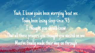 Morgan Wallen - Thought You Should Know (Lyrics)