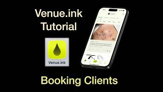 Venue.Ink Tutorial - Booking Clients screenshot 1