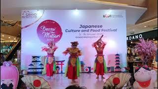 Tari Kembang Bekasi 伝統舞踊「Sanggar Sinar Seli Asih」@ Bekasi Mini Matsuri 2022