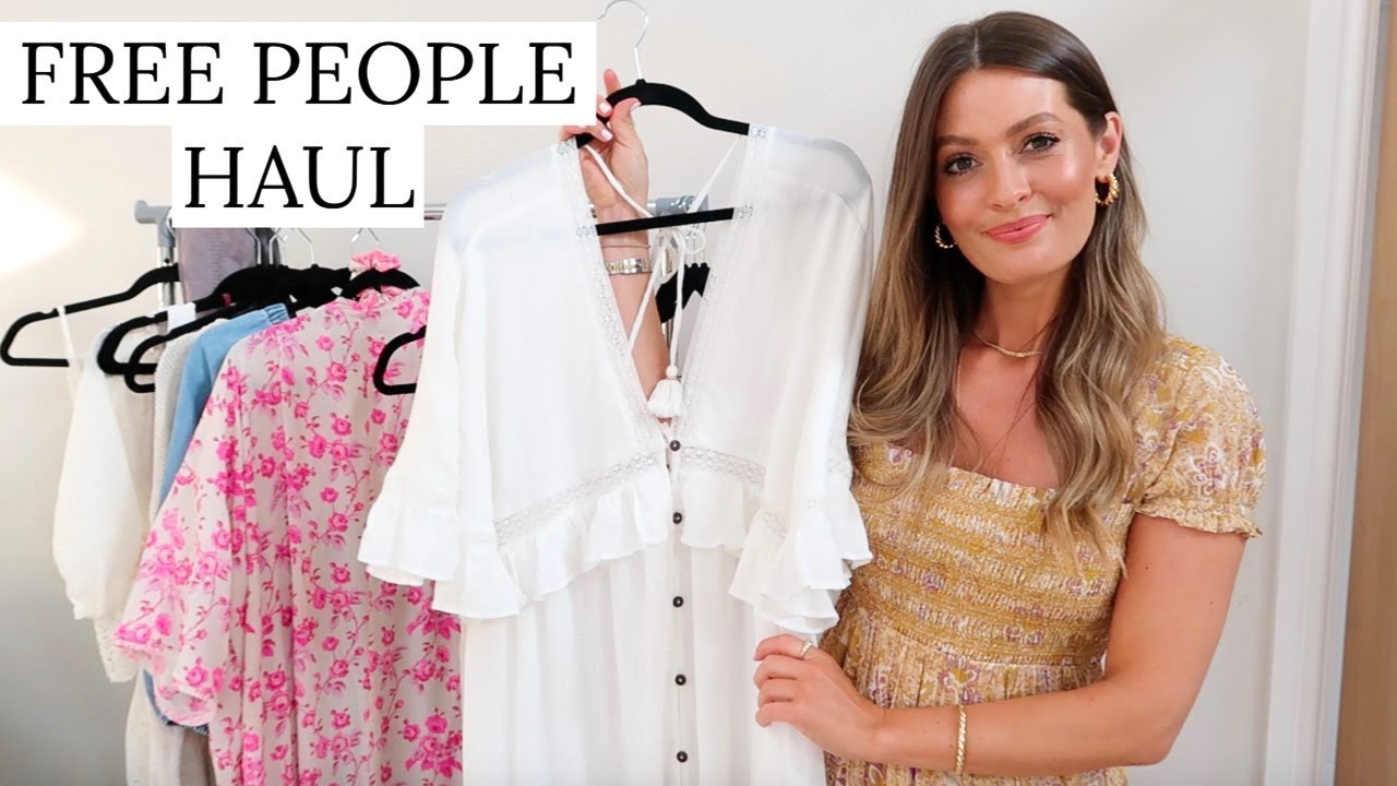 FREE PEOPLE SUMMER TRY ON HAUL AD | MODEL MOUTH