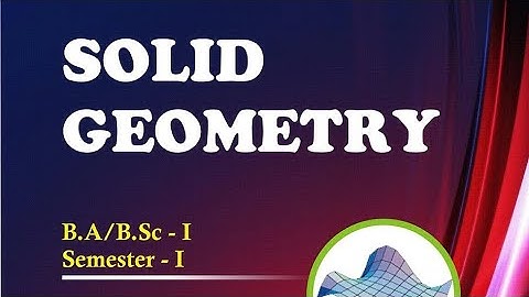 2022 paper solution solid geometry #mdu #bsc 1st semester maths