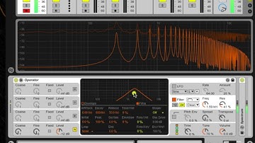 Ableton Live: Subtractive Synthesis with the Operator Instrument