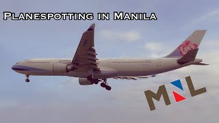 Planespotting in Manila for 15 Minutes! | A330, A321, A320, 777, A350 and More!
