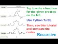 Lec-10: Python Turtle Graphics: Recursive Construction of Koch Curve | A Math Game