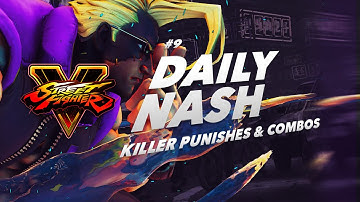Nash Killer V-Trigger Punishes & Combos