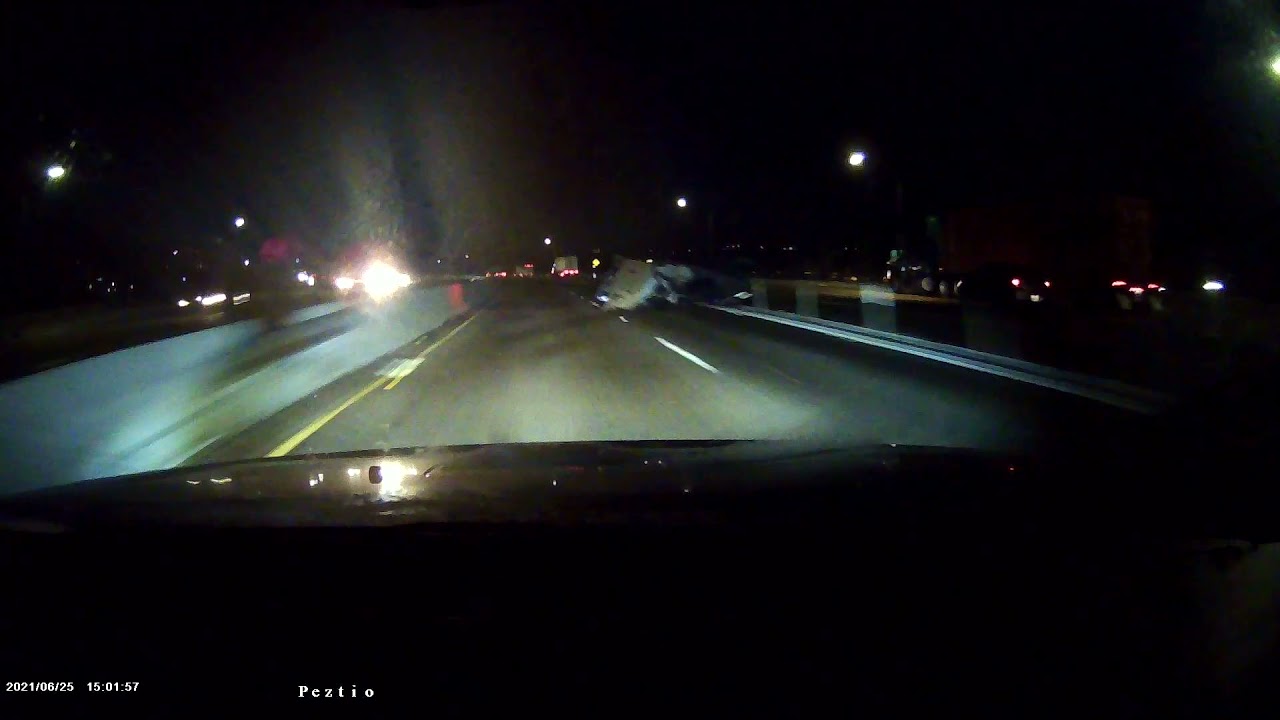 Almost hitting drunk driver on the 91 freeway - YouTube