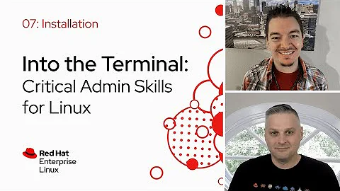 Installation | Into the Terminal 07