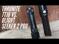 HEAD-TO-HEAD: Thrunite TT10 VS. Olight Seeker 2 Pro - Compact 21700 Flashlights