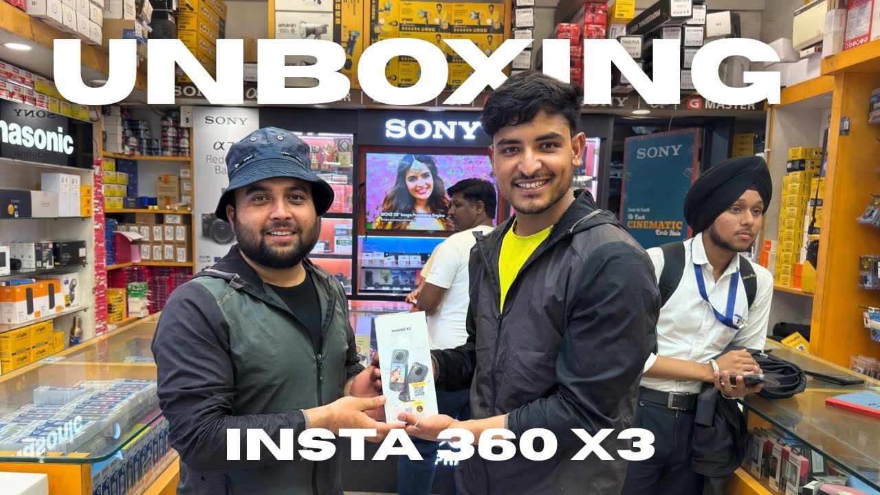 Unboxing Ka Dhamaka! Insta360 X3 Le Aaye – Ab Hogi Full 360° Masti! 🔥