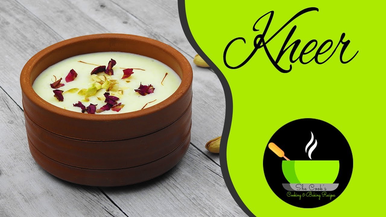Phirni Recipe | Rice Kheer Recipe | Chawal Ki Kheer | Indian Rice Pudding | Rice Payasam | She Cooks