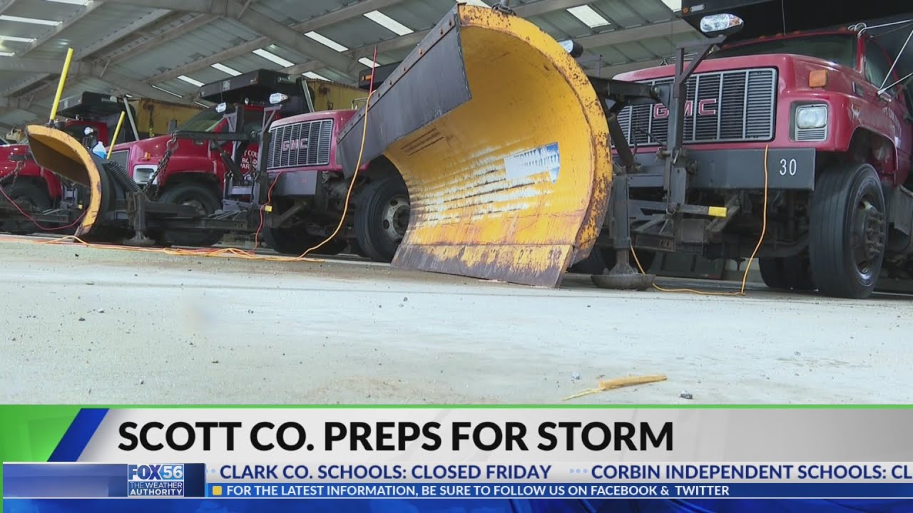 Scott County prepares for ice storm