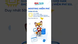 🔥 “ĐỐT GIÁ” HOSTING 0Đ – 500 GÓI DUY NHẤT  🔥#BKNS #Hosting0Dong #FreeHosting #HostingMienPhi