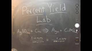 Percent Yield Lab Part 1