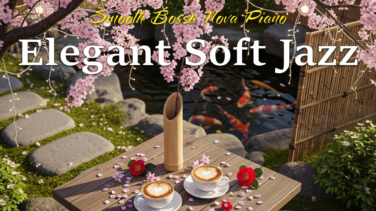 Elegant Morning Jazz ☀️ Soft Bossa Nova Coffee for Peaceful Work, Study and Positive Daily Energy