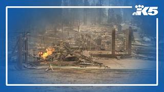More than 600 buildings destroyed, 8 square miles burned in Spokane wildfires | Monday morning updat