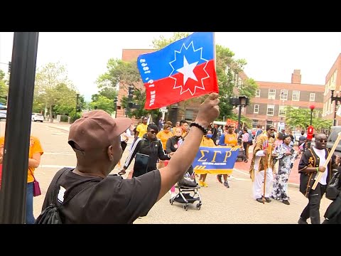 Boston's Juneteenth celebrations include parade through Roxbury