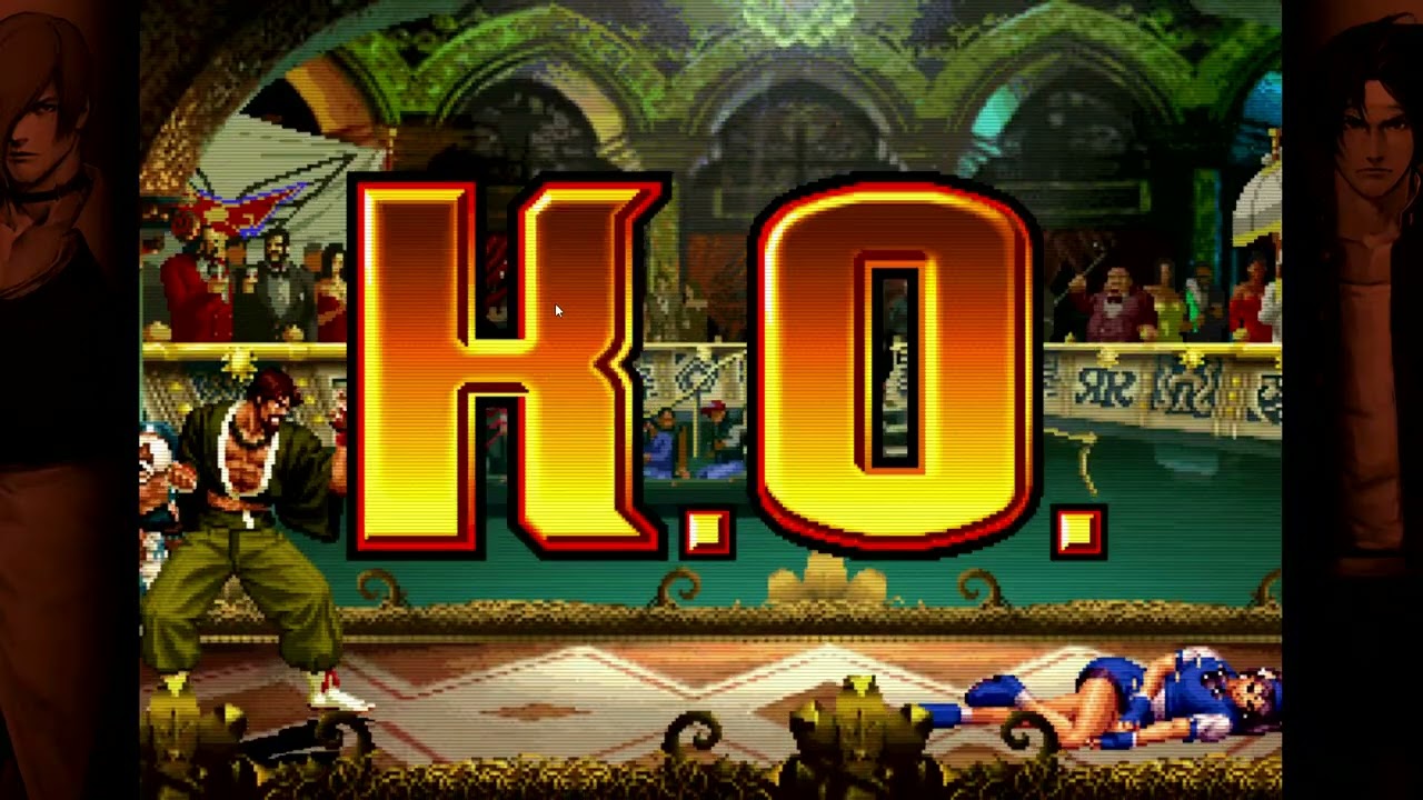 [킹오브98UMFE] 인간은 내가 달려들면 견제를 잘 치르고 그렇게 니가오라고 하는 유저