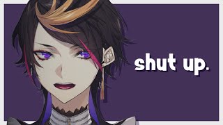 Shu says shut up so I clipped it