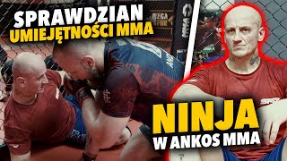 NINJA JAREK - SPARING i SPRAWDZIAN MMA - Michał Andryszak - ANKOS MMA