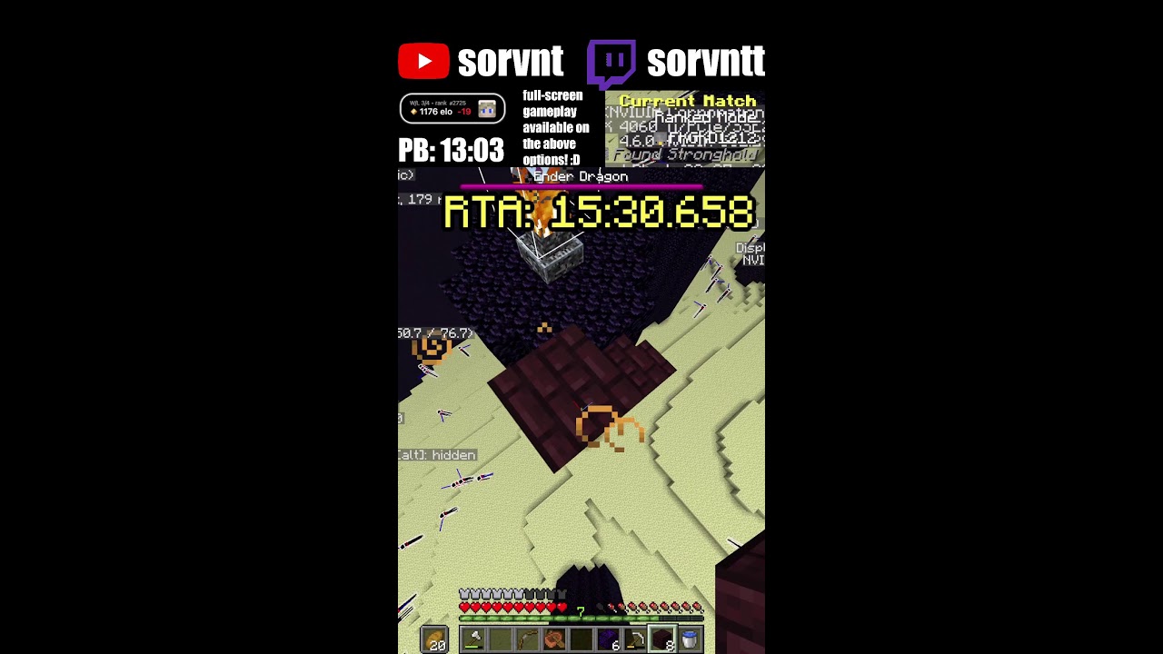 pushing for a PB, fingers crossed! - (mcsr vertical)