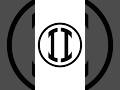 Circle Logo created using grid line logo