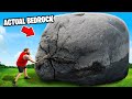 Worlds strongest man vs actual bedrock