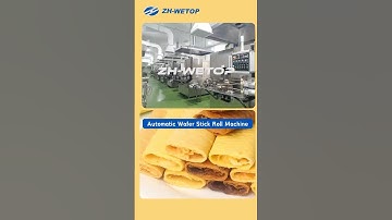 11 Automatic Wafer Stick Roll Machinery Working and Running