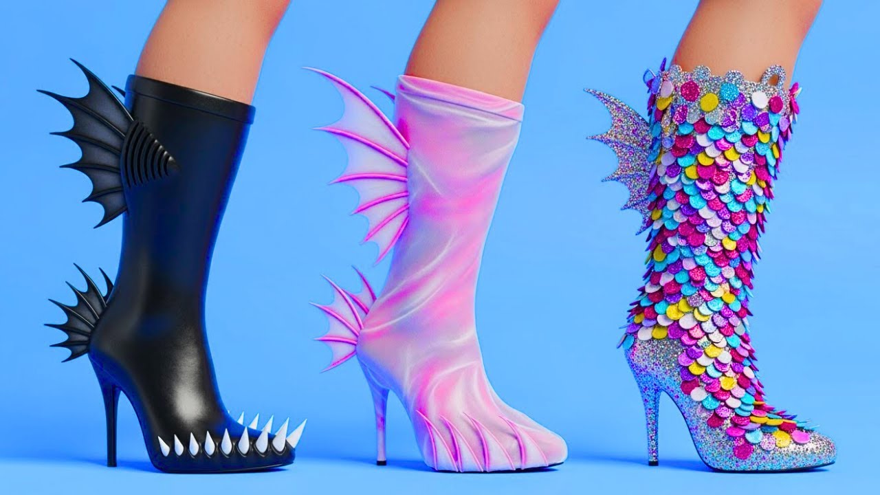 Мягкая русалка против готической русалки ✨ Как превратиться в русалку