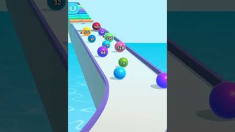 Ball Run 2048 - All levels Gameplay Android, IOS gaming