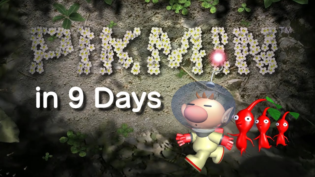 Pikmin 1 in 9 Days (No Deaths)
