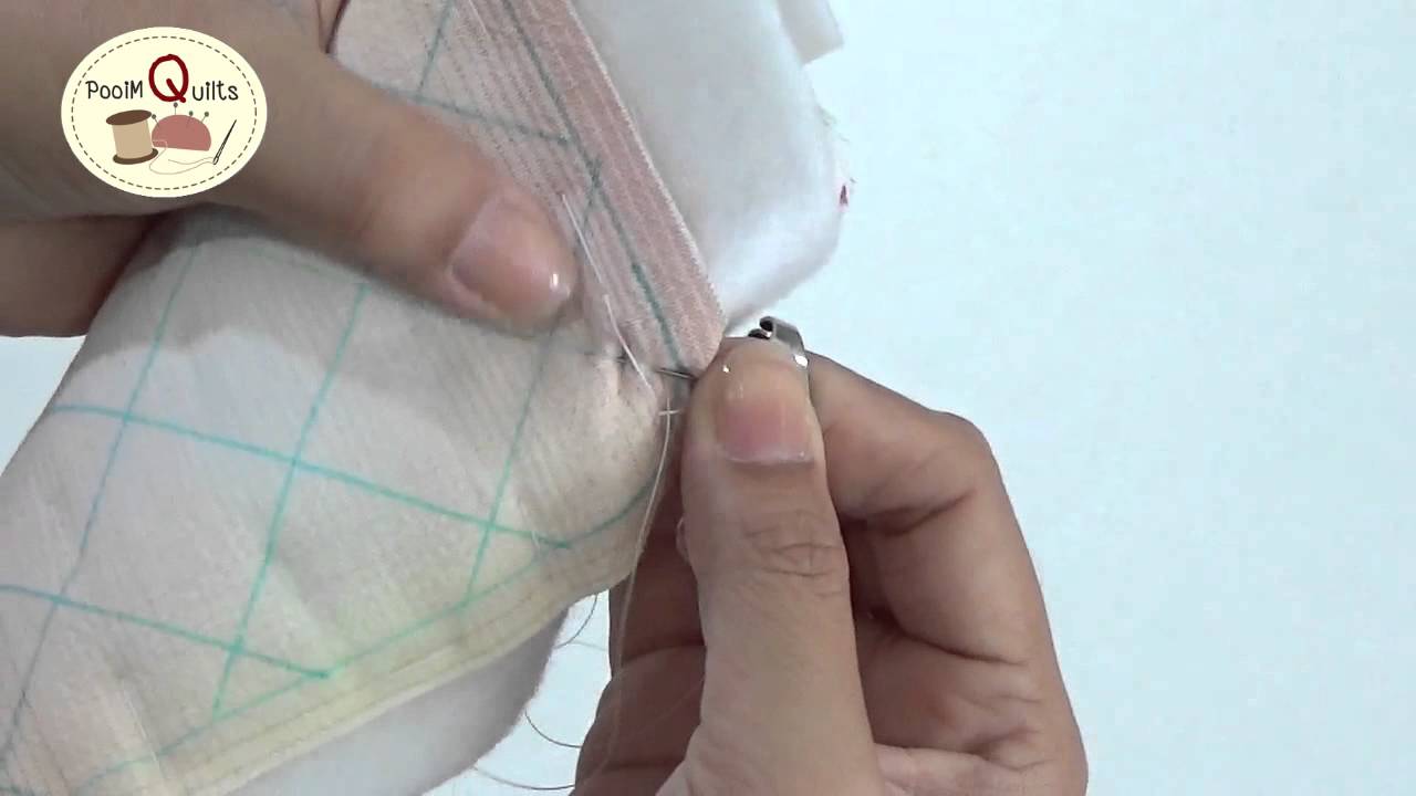 เทคนิคการเย็บควิลท์ด้วยมือ (แบบนิ้วไม่ช้ำ)