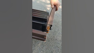 How to assemble the folding screen door of Saigang flat net? #qiangning