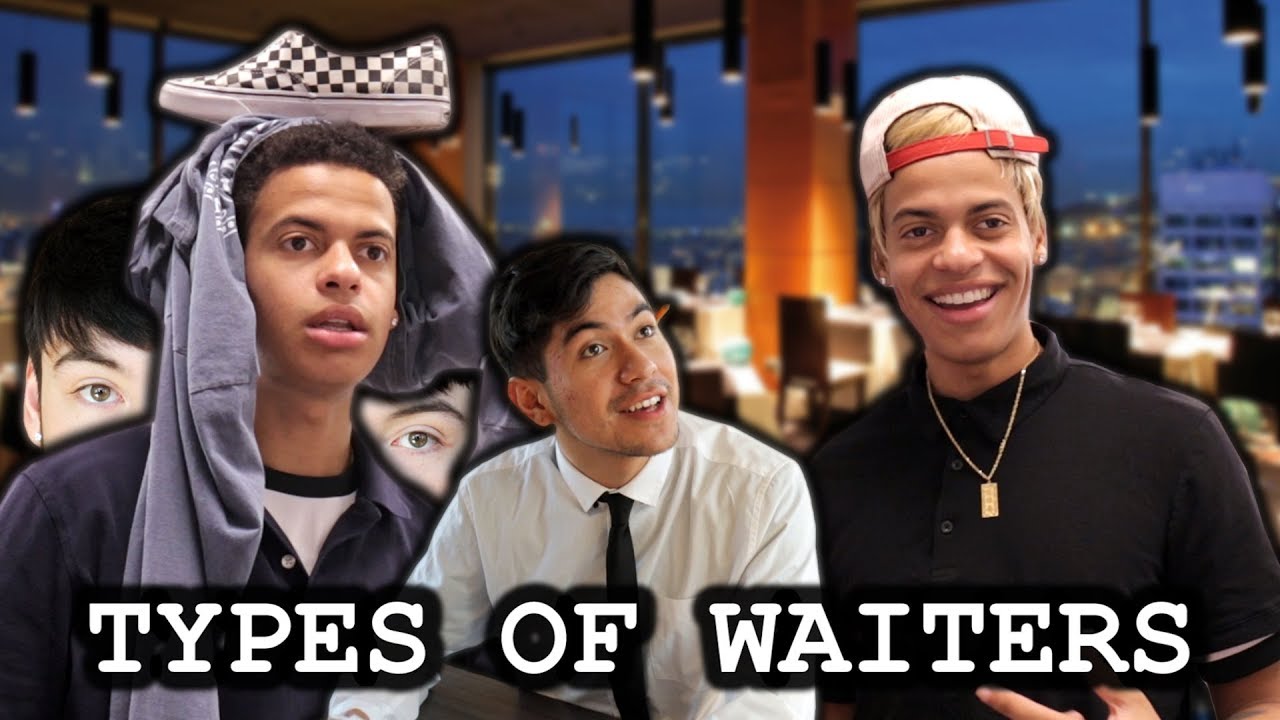 TYPES OF WAITERS parody or satire