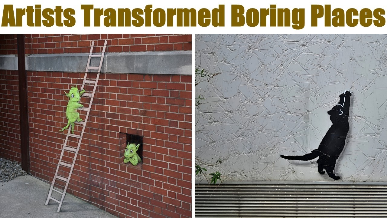 Creative Artists Transformed Boring Places And Made People Smile