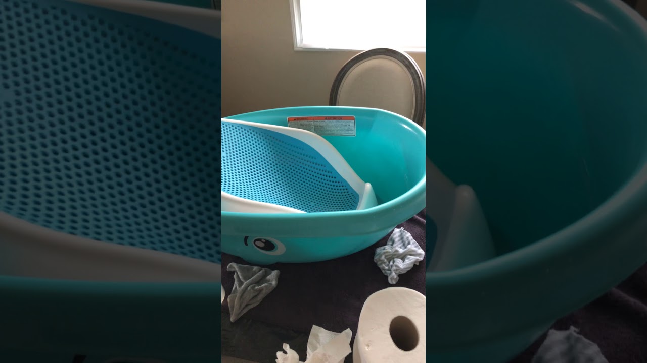 Diaper rash clearing help bathtub chair put together by me YouTube