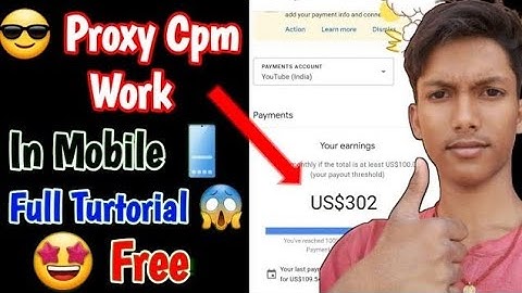 Mobile Me Proxy Se Cpm Work Turtorial Part 2 | cpm work | cpm work new trick | cpm work today