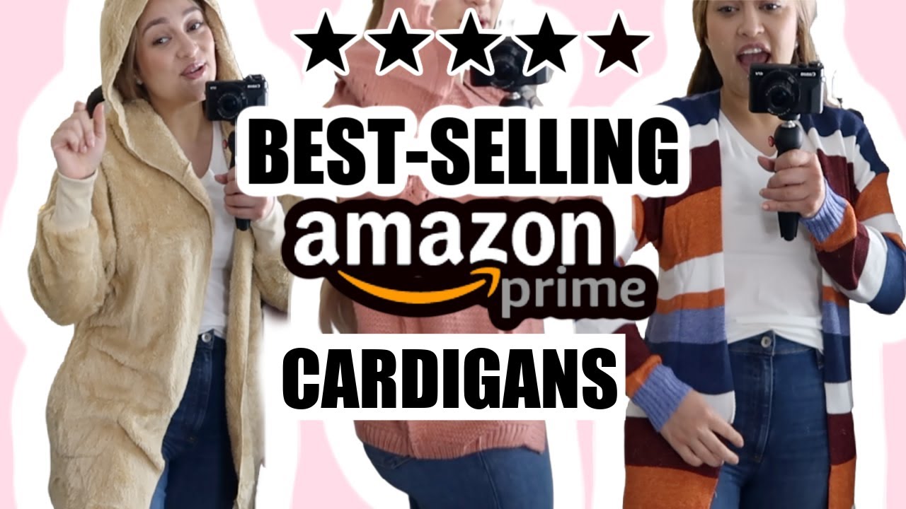 8 BEST SELLERS AMAZON'S CARDIGANS - YouTube