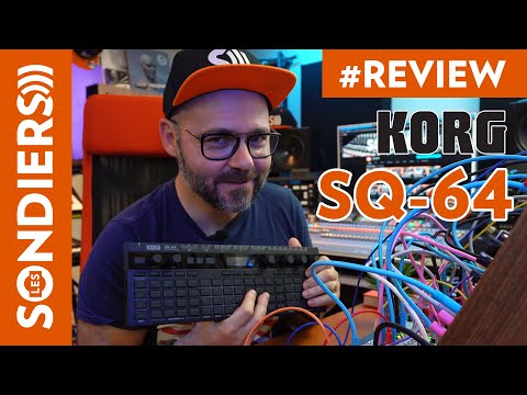 KORG SQ-64 : séquenceur Eurorack/MIDI polyphonique ultraportable avec plein de fonctions !