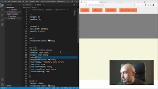 How to style the menu of our website with the inline-block property (#63)
