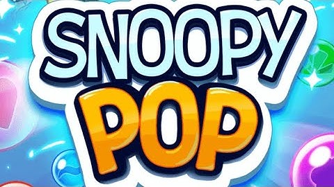 Bubble Shooter - Snoopy POP Jam City - Gameplay