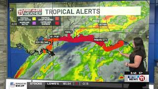 Another sunny warm day, but changes are on the way tomorrow as Isaias moves inland... Tori Alvara...