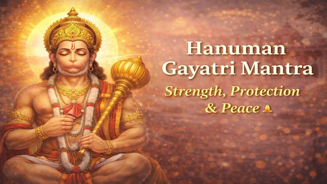 Hanuman Gayatri Mantra | Powerful Mantra for Strength, Protection & Peace