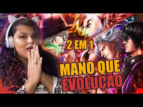 React 2 em 1 WLO - Humanos VS Deuses 1 e 2 (Shuumatsu no Valkyrie)  / Kaamy React