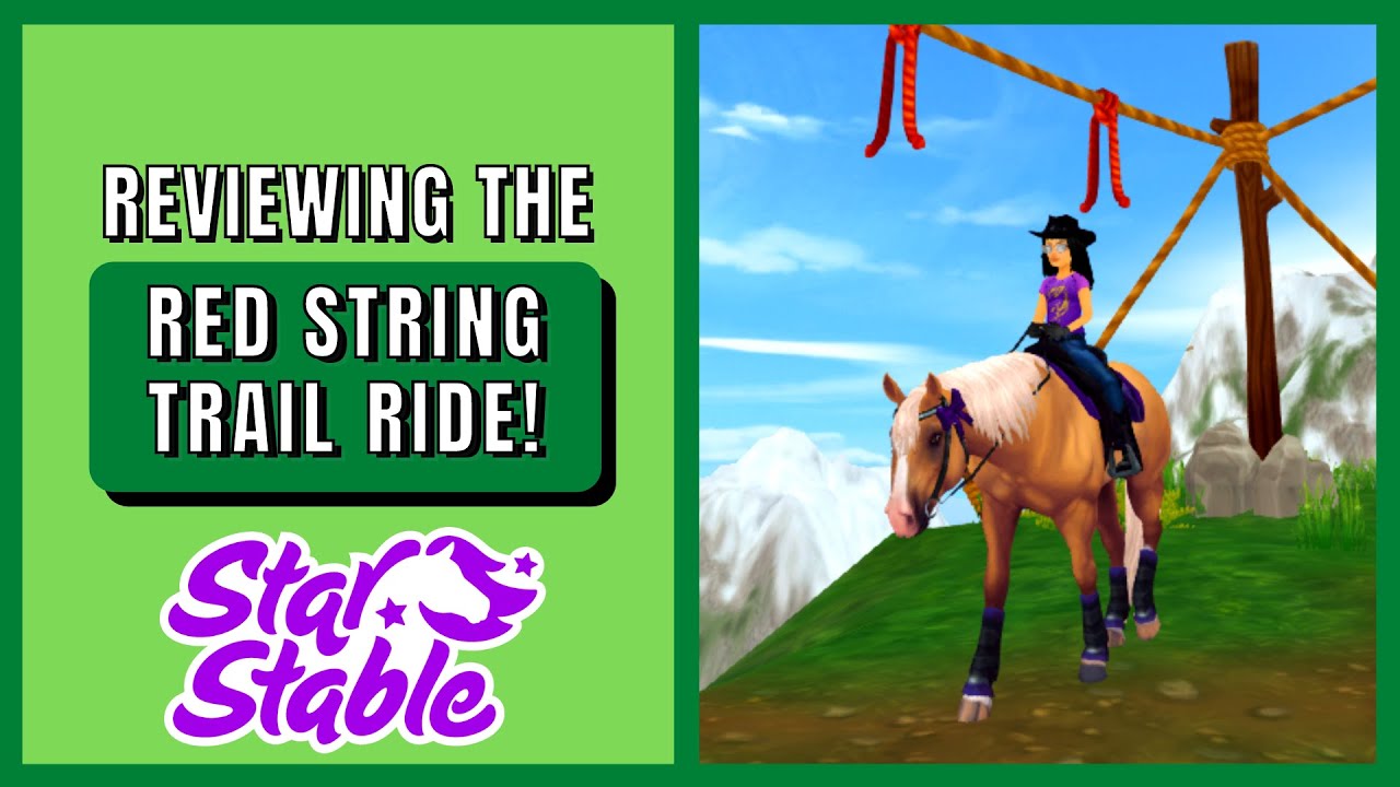 Reviewing the RED STRING TRAIL RIDE! 🎀