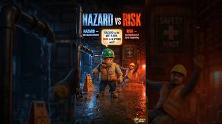 what is hazard and Risk #safetyofficer #safetytraining #constructionsafety