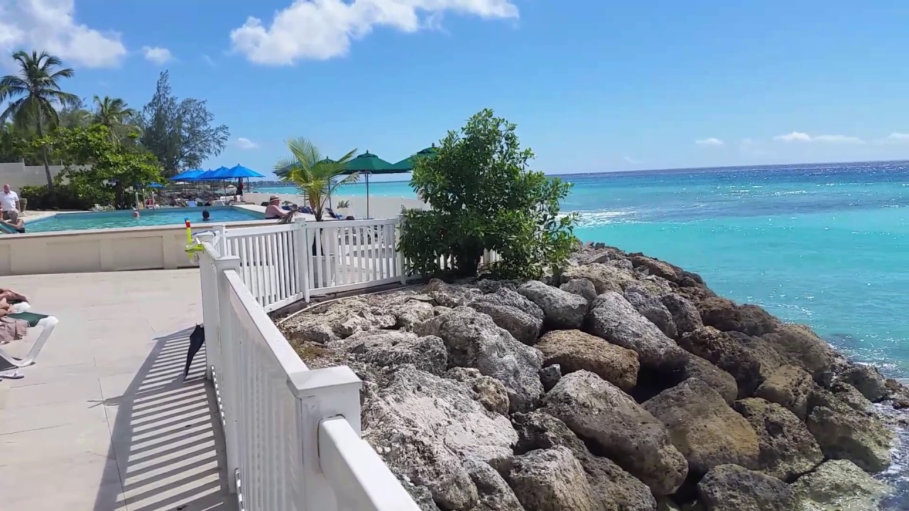 Barbados seaside at Rostrevor hotel,St. Lawrence gap YouTube