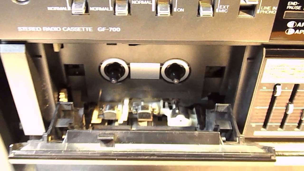 Sharp GF-700 ZD Before repair До ремонта - YouTube