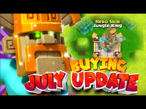 Buying JULY season 2021 Jungle King | Clash Of Clans |