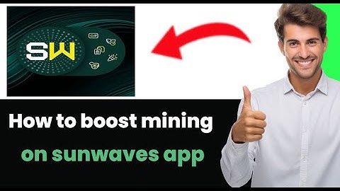 How to Boost Sunwaves Mining 2024 (BEST METHOD)