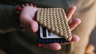 Making A Conquistador Paracord Wallet | Slim Minimal Wallet Tutorial